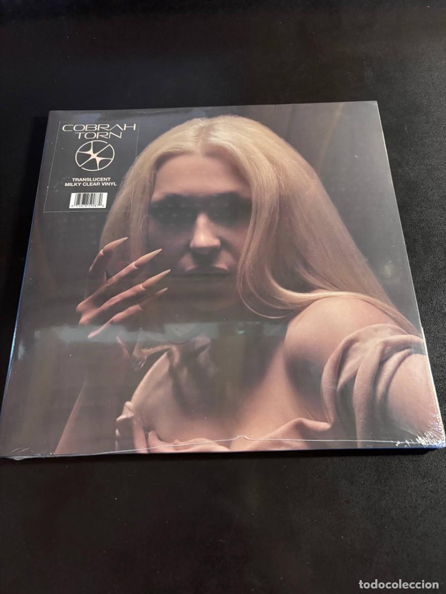 Discos de vinilo: Cobrah Torn Disco de vinilo transparente LP electronic como kim petras slayyyter