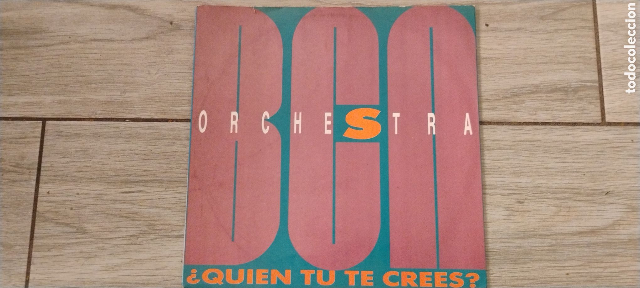 Discos de vinilo: BCN ORCHESTRA-QUIEN TU TE CREES?-MAXI-SPITIFIRE MUSIC/SPAIN-IB