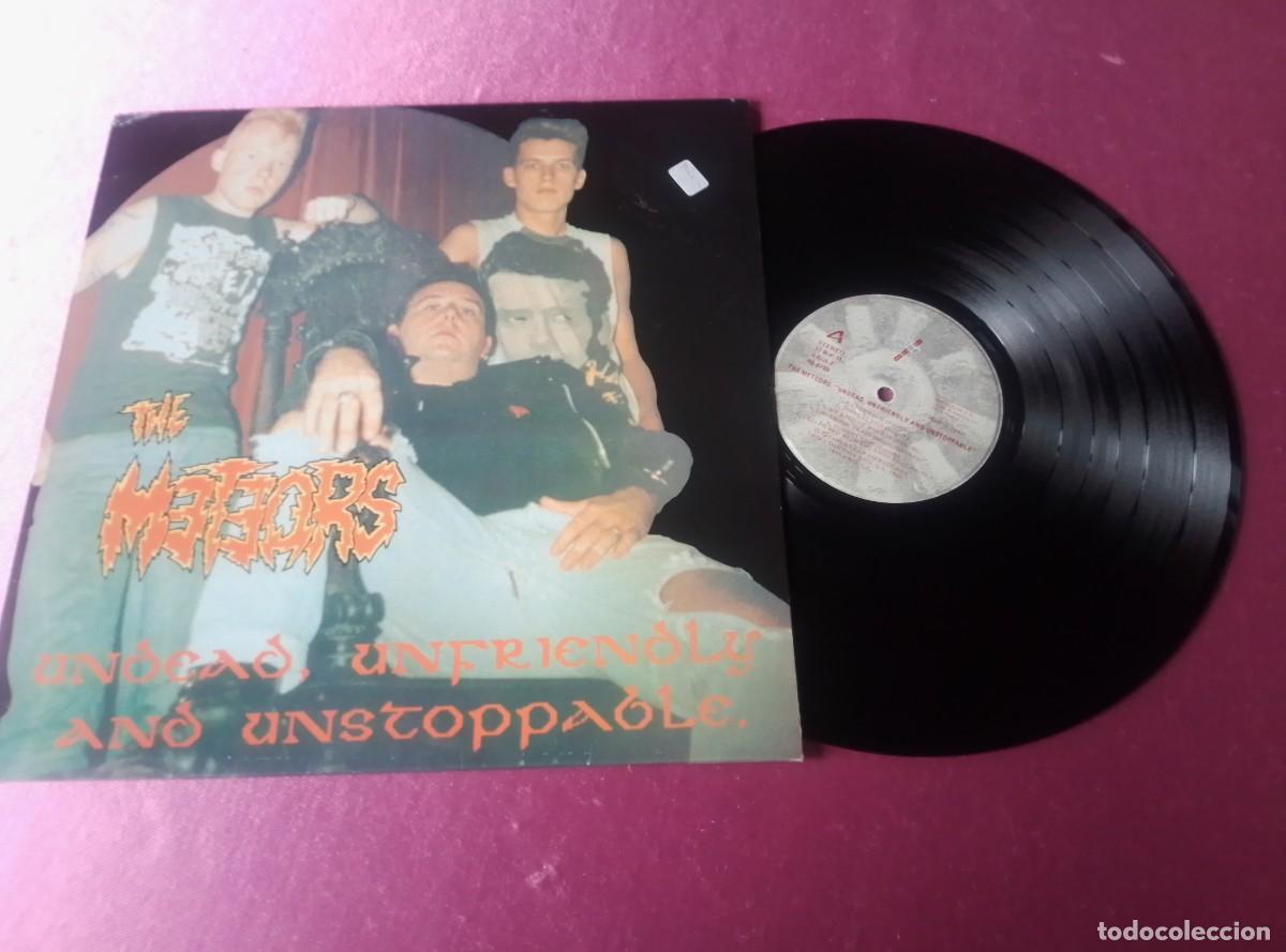 Discos de vinilo: THE METEORS UNDEAD UNFRIENDL Y AND UNSTOPPABLE 1990 LP L31 3