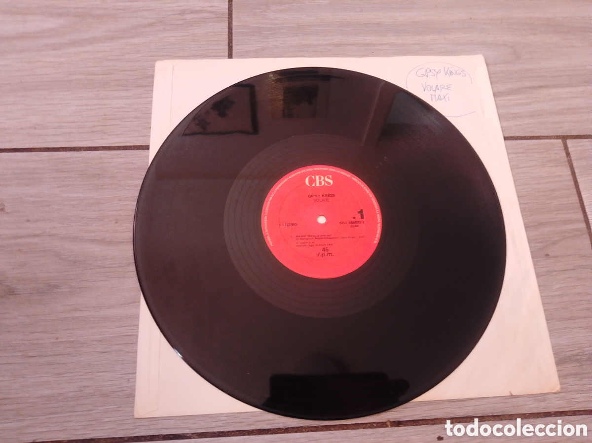 Discos de vinilo: GIPSY KINGS - VOLARE - MAXI - S&Oacute;LO VINILO - SPAIN - CBS - LV -