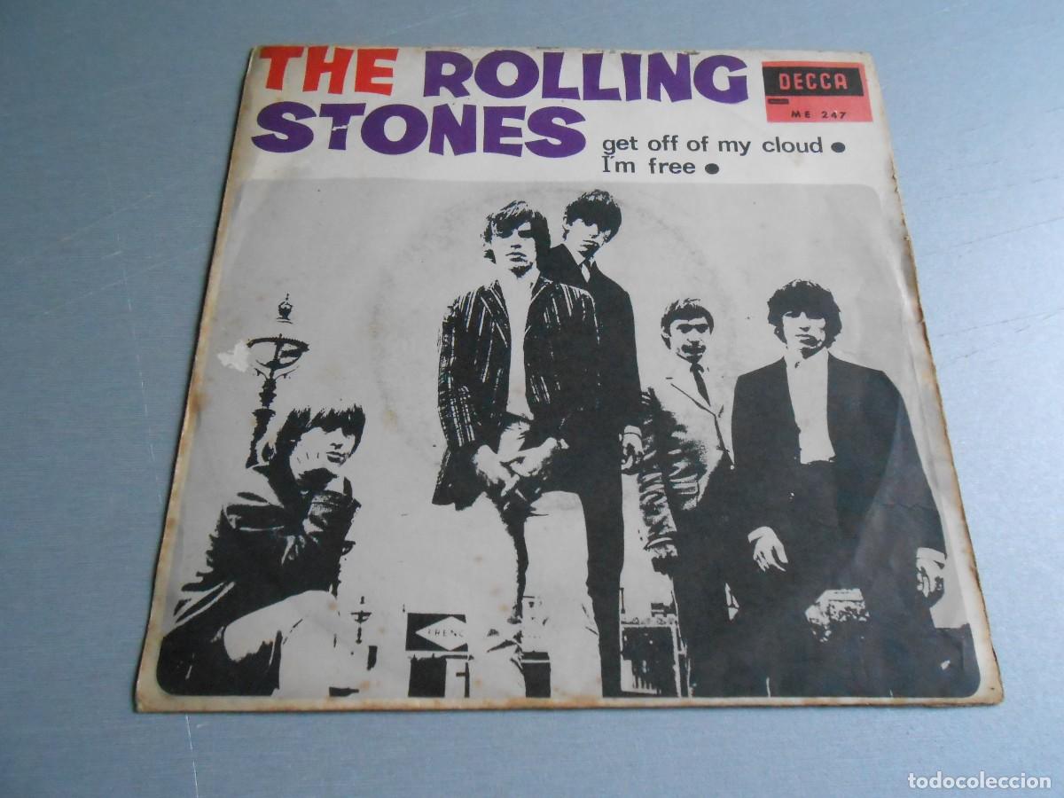 Discos de vinilo: ROLLING STONES, The, SG, GET OFF OF MY CLOUD + 1, A&Ntilde;O 1965, DECCA ME.247