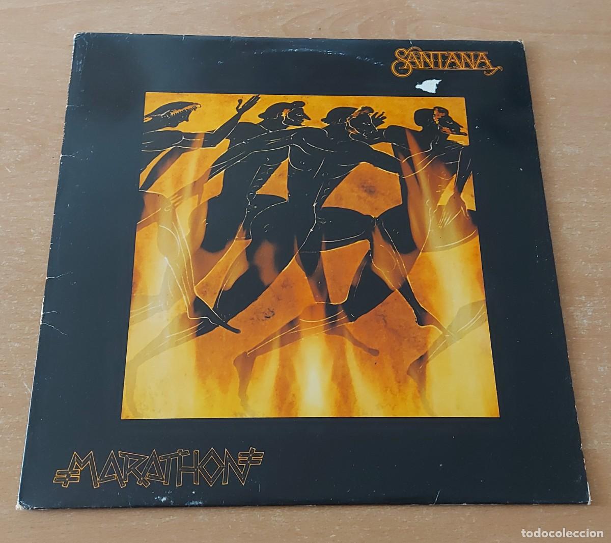 Discos de vinilo: LP SANTANA MARATHON CBS A&Ntilde;O 1979 HOLLAND