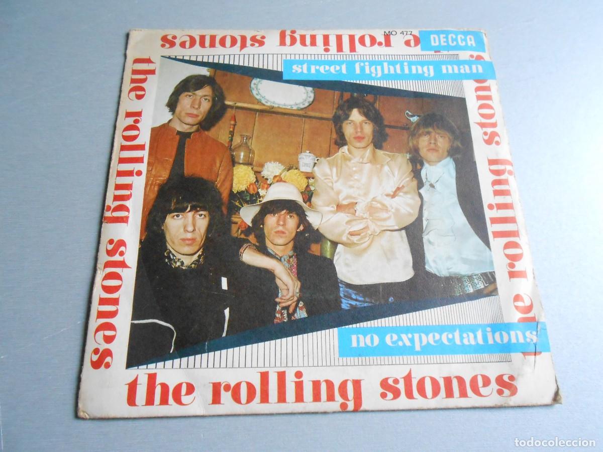 Discos de vinilo: ROLLING STONES, The, SG, STREET FIGHTING MAN + 1, A&Ntilde;O 1968, DECCA MO 477
