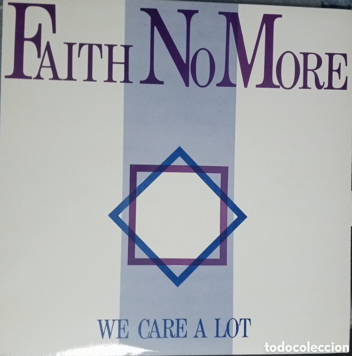 Disques de vinyle: Faith No More - We Care A Lot / LP Original Vinilo / Purple Labels / USA & Canada 1989