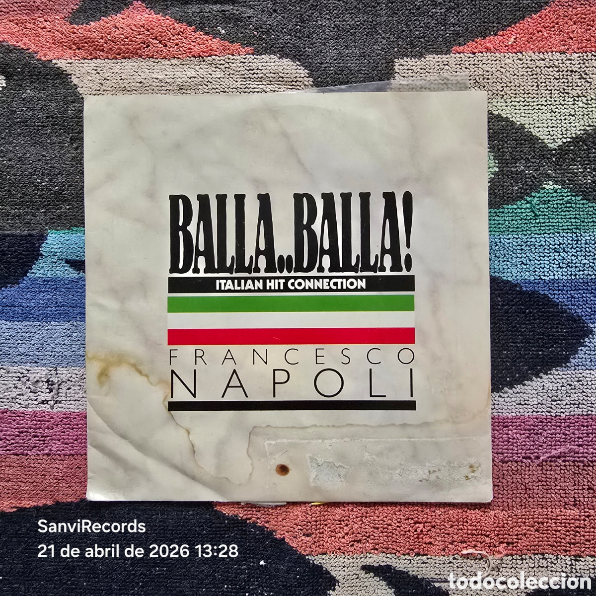 Discos de vinilo: [SINGLE] FRANCESCO NAPOLI: BALLA BALLA! (BOY RECORDS) (1987)