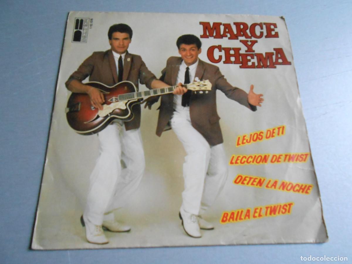 Discos de vinilo: MARCE Y CHEMA, EP, LEJOS DE TI + 3, A&Ntilde;O 1980, BELTER 1-10.106