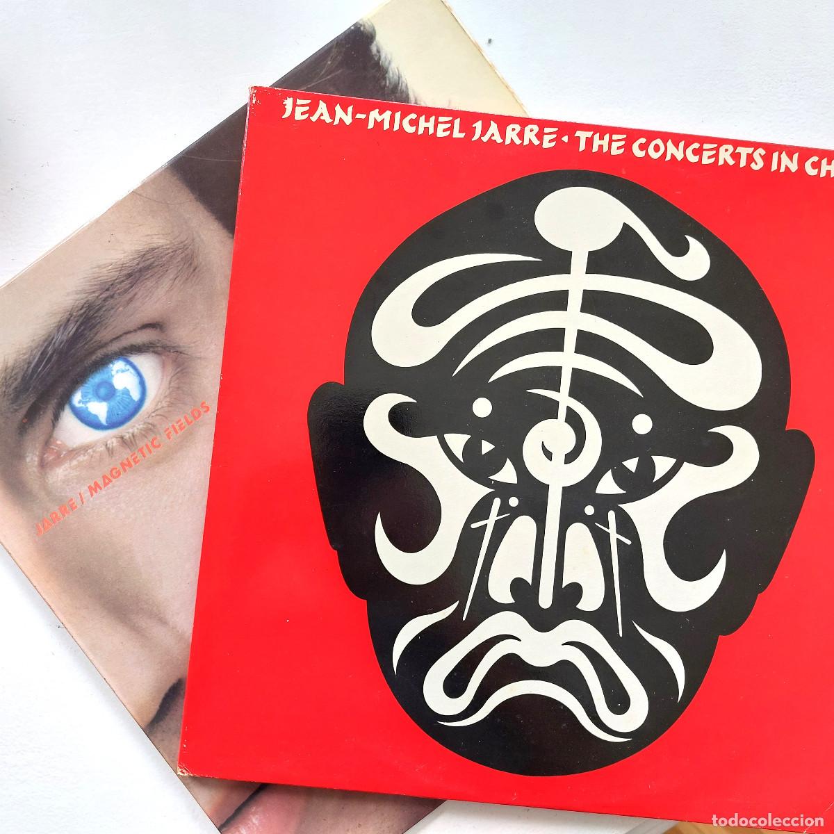 Discos de vinilo: DISCOS PERFECTOS - Jean-Michel Jarre lote 2 LPs The Concerts in China + Magnetic Fields