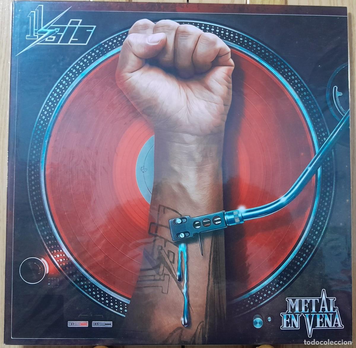 Discos de vinilo: 11BIS - METAL EN VENA (2019) LP PICTURE, MANZANO, BANZAI, BAR&Oacute;N ROJO