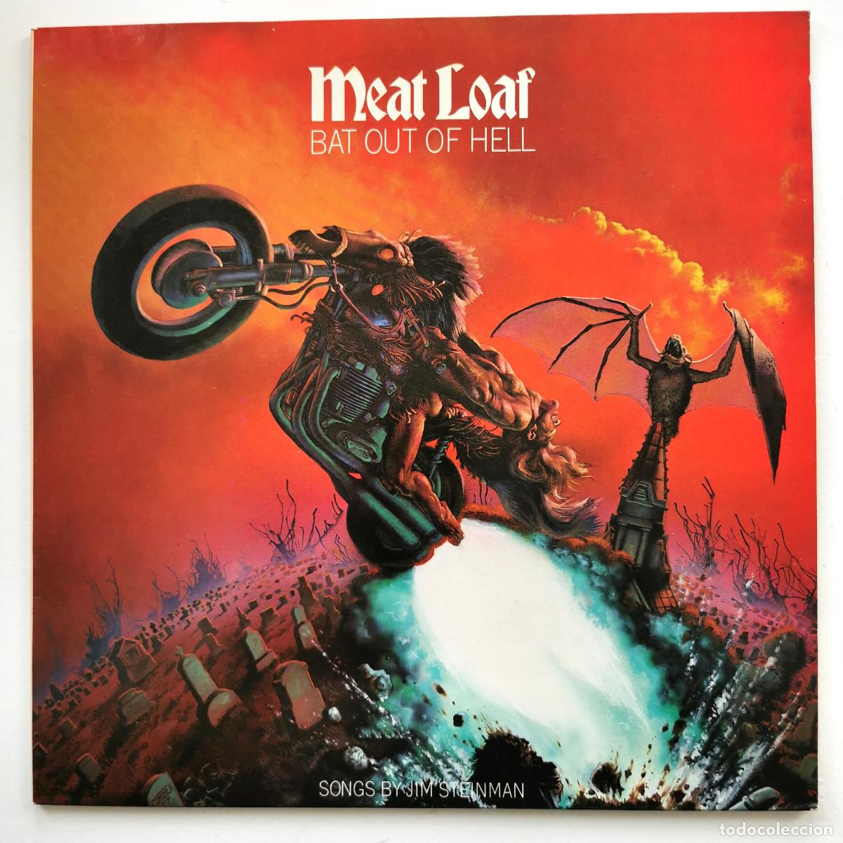 Discos de vinilo: DISCO PERFECTO - Meat Loaf Bat Out Of Hell LP espa&ntilde;ol Epic EPC 82419