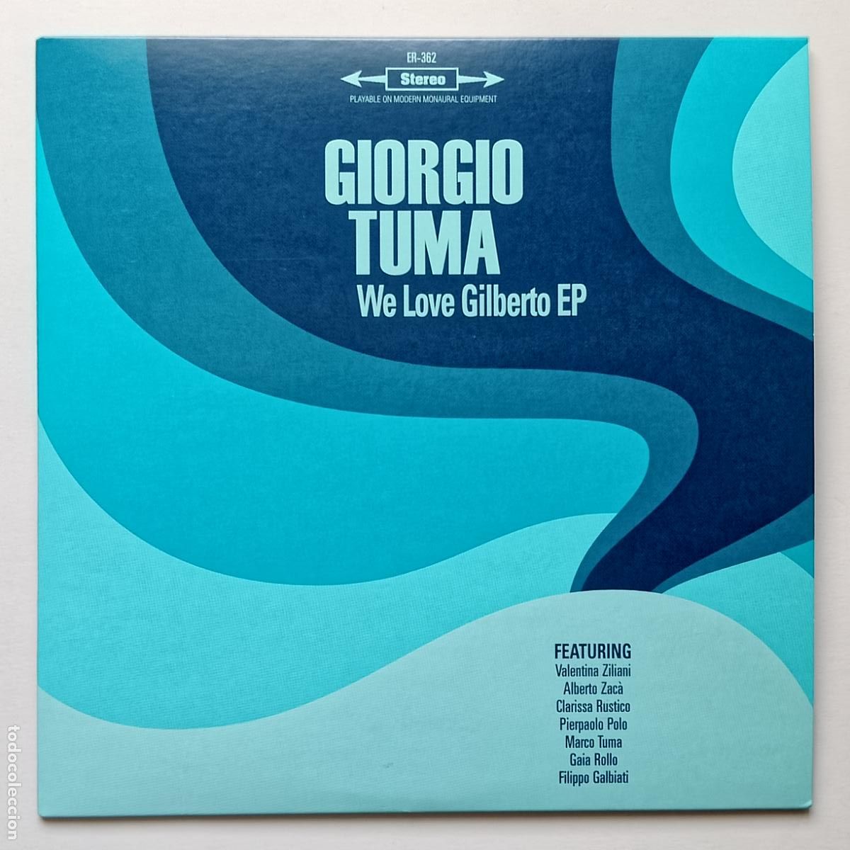 Discos de vinilo: Giorgio Tuma-We Love Gilberto Ep (7'' single, Elefant 2023) Bossanova, Samba. Gilberto Gil, C Veloso