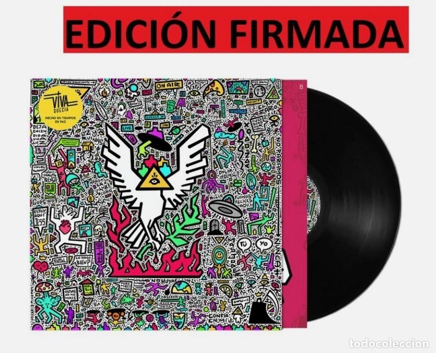 Discos de vinilo: FIRMADO VIVA SUECIA - HECHO EN TIEMPOS DE PAZ LP NEGRO LIMITADO NUEVO PRECINTADO