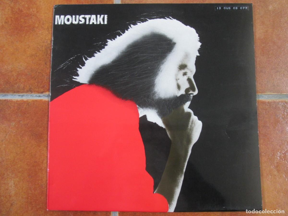 Discos de vinilo: GEORGES MOUSTAKI - Moustaki. LP, ed espa&ntilde;ola 12&rdquo; 1980. Insert. Impecable (NM)