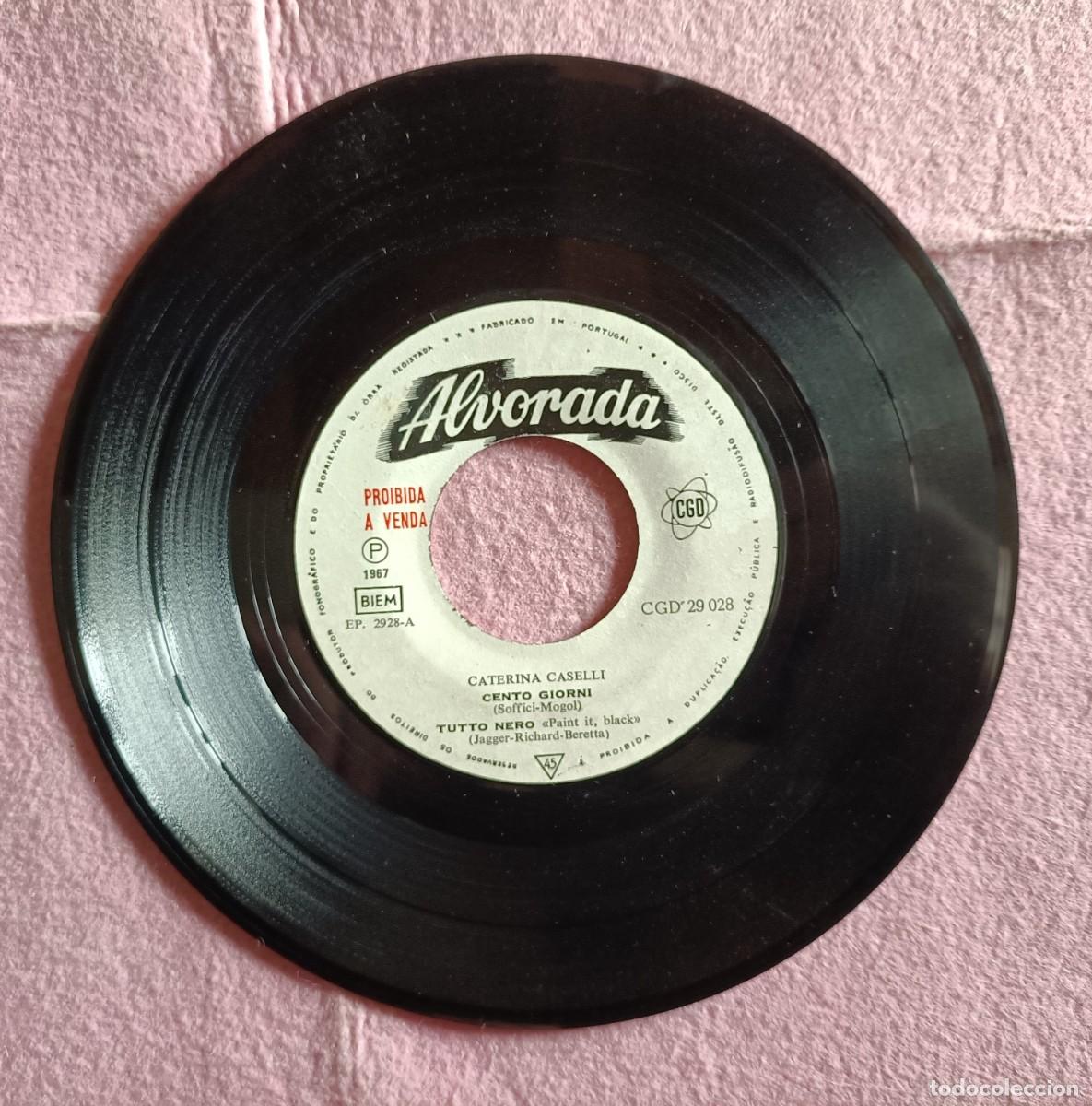 Discos de vinilo: 7&rdquo; CATERINA CASELLI - Cantastorie - Alvorada CGD 29 028 - PORTUGAL - PROMO - EP (GENERIC/VG++)