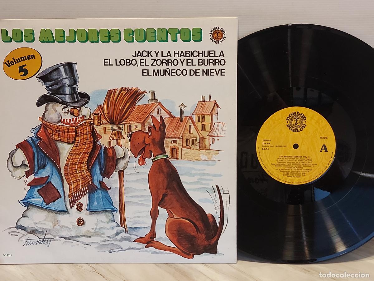 Discos de vinilo: LOS MEJORES CUENTOS / VOL. 5 / LP-DOBLON-1981 / MBC. ***/***