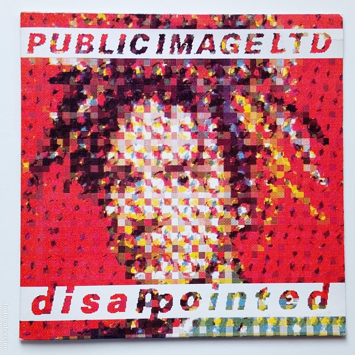 Discos de vinilo: Public Image Ltd-Disappointed (7'' Virgin 1989) post punk. John Lydon, Keith Levene, Sex Pistols...