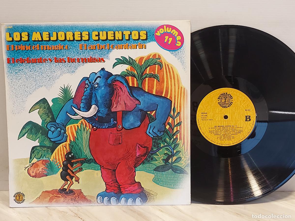Discos de vinilo: LOS MEJORES CUENTOS / VOL. 11 / LP-DOBLON-1981 / MBC. ***/***