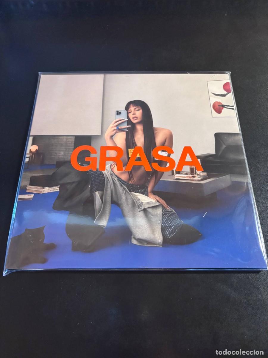 Discos de vinilo: Nathy Peluso &lrm;Grasa Disco de vinilo LP nuevo c tangana blood orange calambre