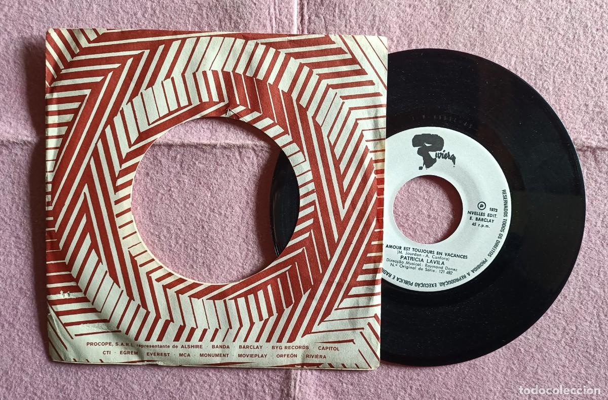 Discos de vinilo: 7&rdquo; PATRICIA LAVILA &ndash; L'amour Est Toujours En Vacances - PORTUGAL (GENERIC/EX)