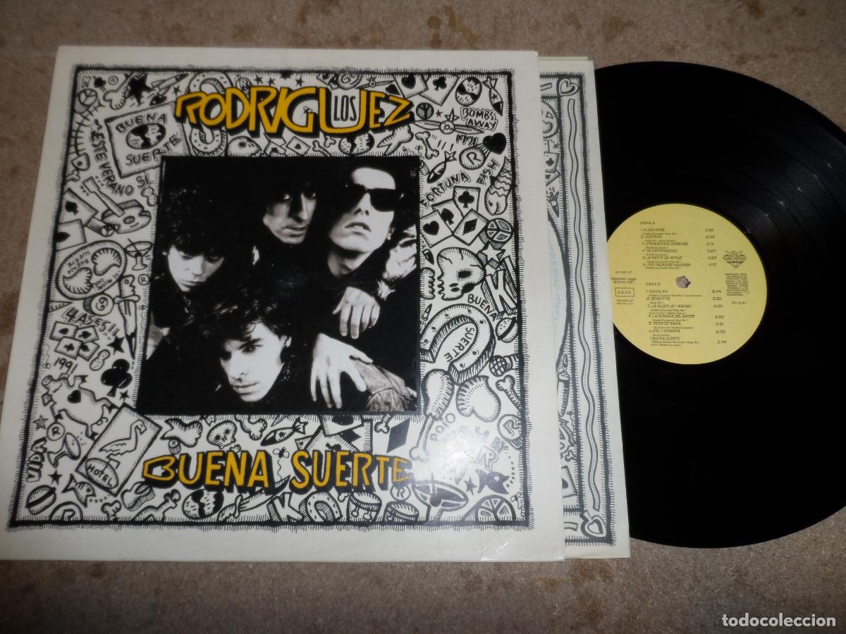 Discos de vinilo: Los Rodr&iacute;guez - Buena suerte (SPAIN 1991)