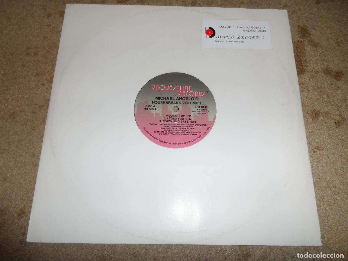 Discos de vinilo: Michael Angelo &ndash; Housebreaks Volume 1 (USA 1990)