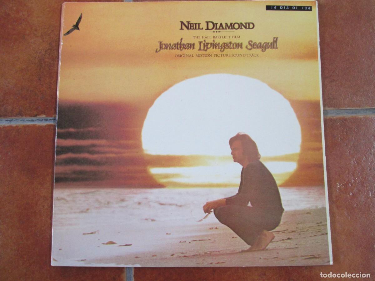 Discos de vinilo: NEIL DIAMOND - Jonathan Livingstone Seagull. BSO. 12&rdquo; Spanish 1973 Ed. Libreto. Impecable (NM)