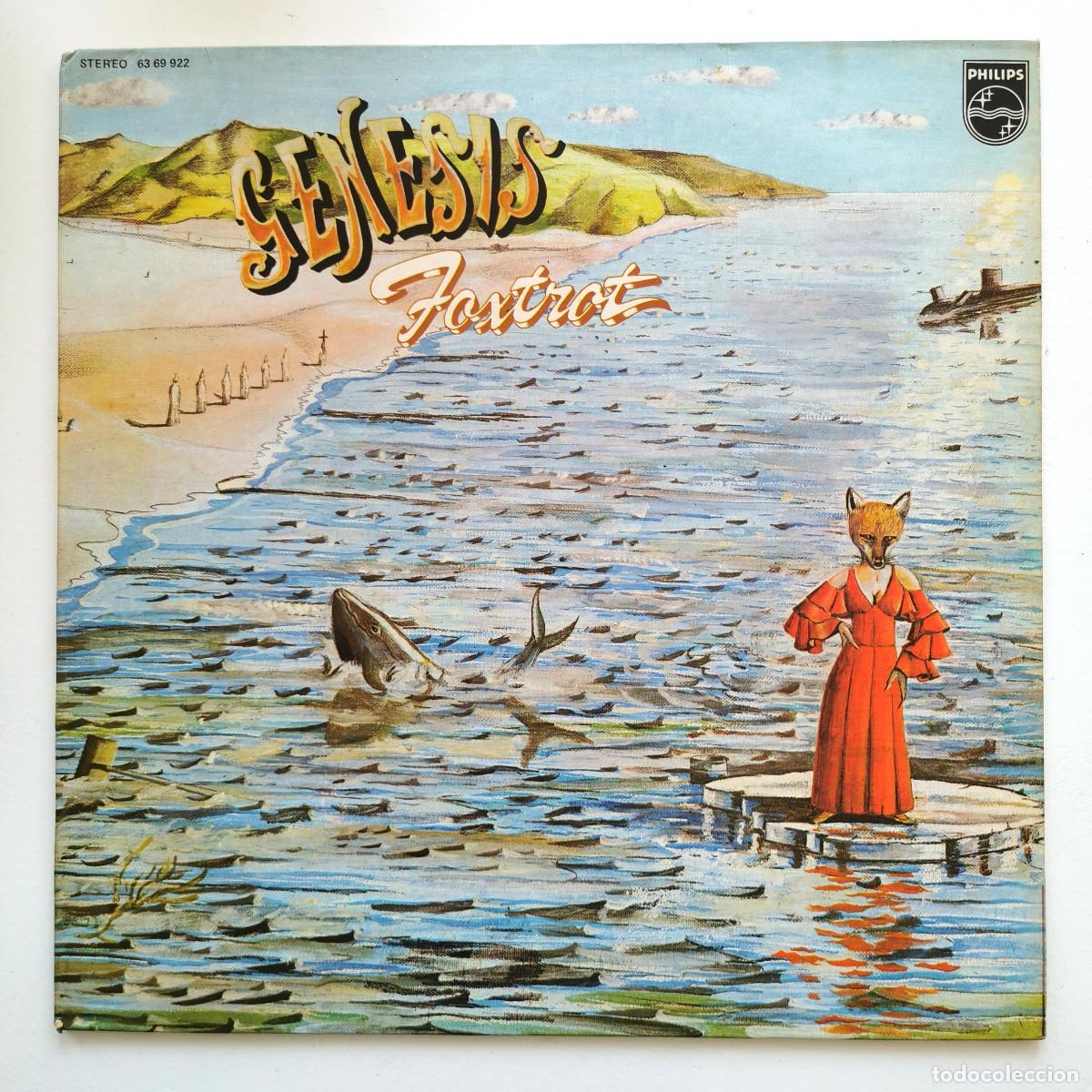 Discos de vinilo: DISCO PERFECTO - Genesis Foxtrot LP Philips Charisma 63 69 922 Espa&ntilde;a
