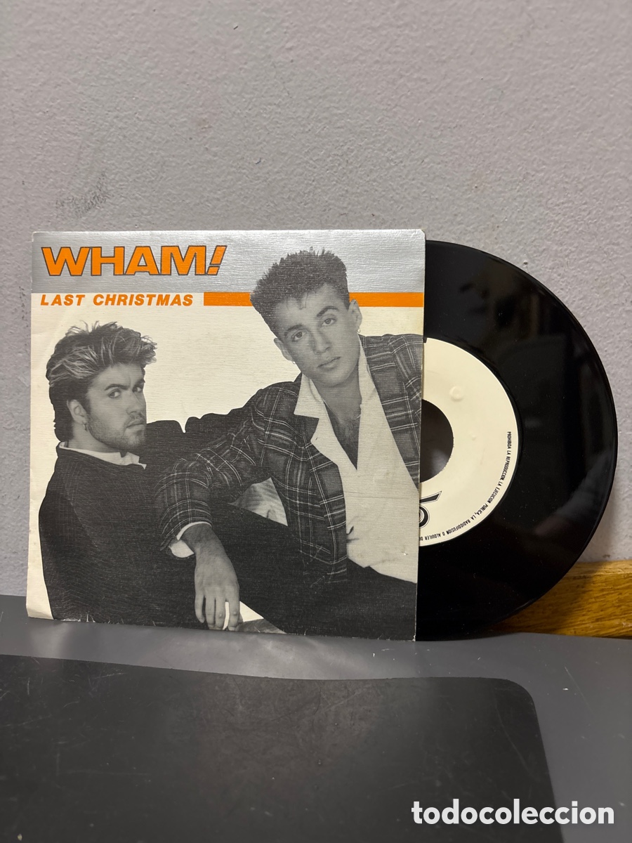 Discos de vinil: ANTIGUO EP WHAM! LAST CHRISTMAS ORIGINAL