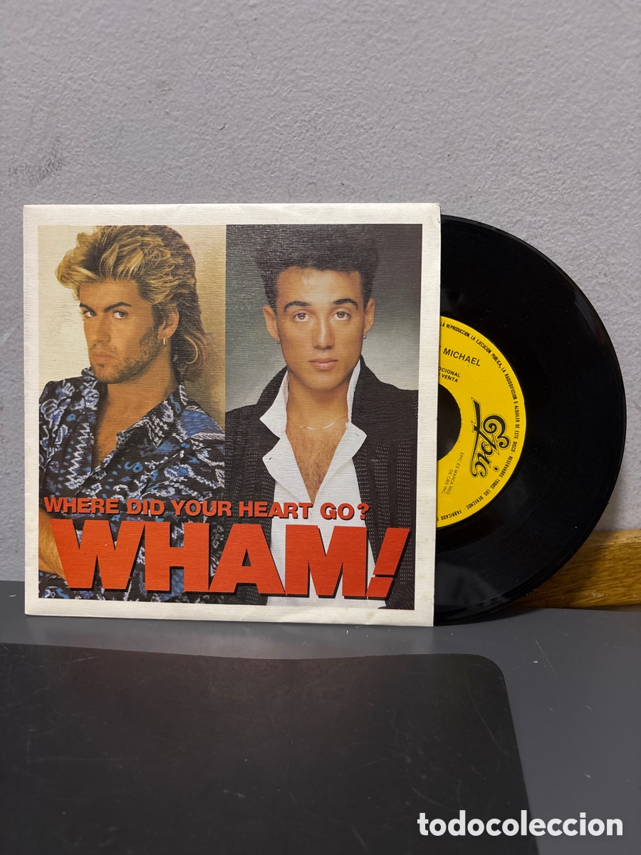 Discos de vinil: ANTIGUO EP WHAM! WHERE DID YOUR HEART GO? ORIGINAL