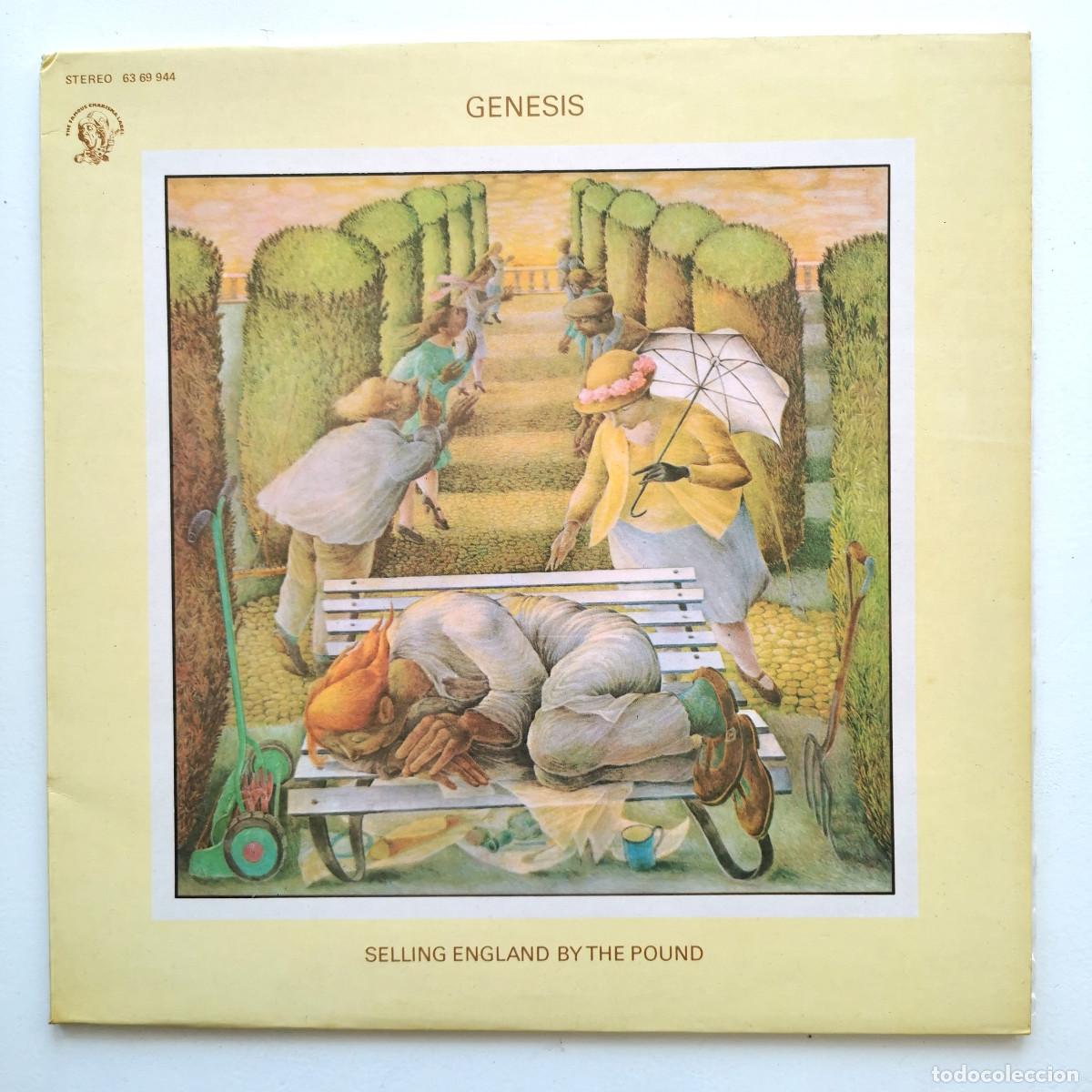 Discos de vinilo: DISCO PERFECTO - Genesis Selling England By The Pound LP Charisma Philips 63 69 944 Espa&ntilde;a