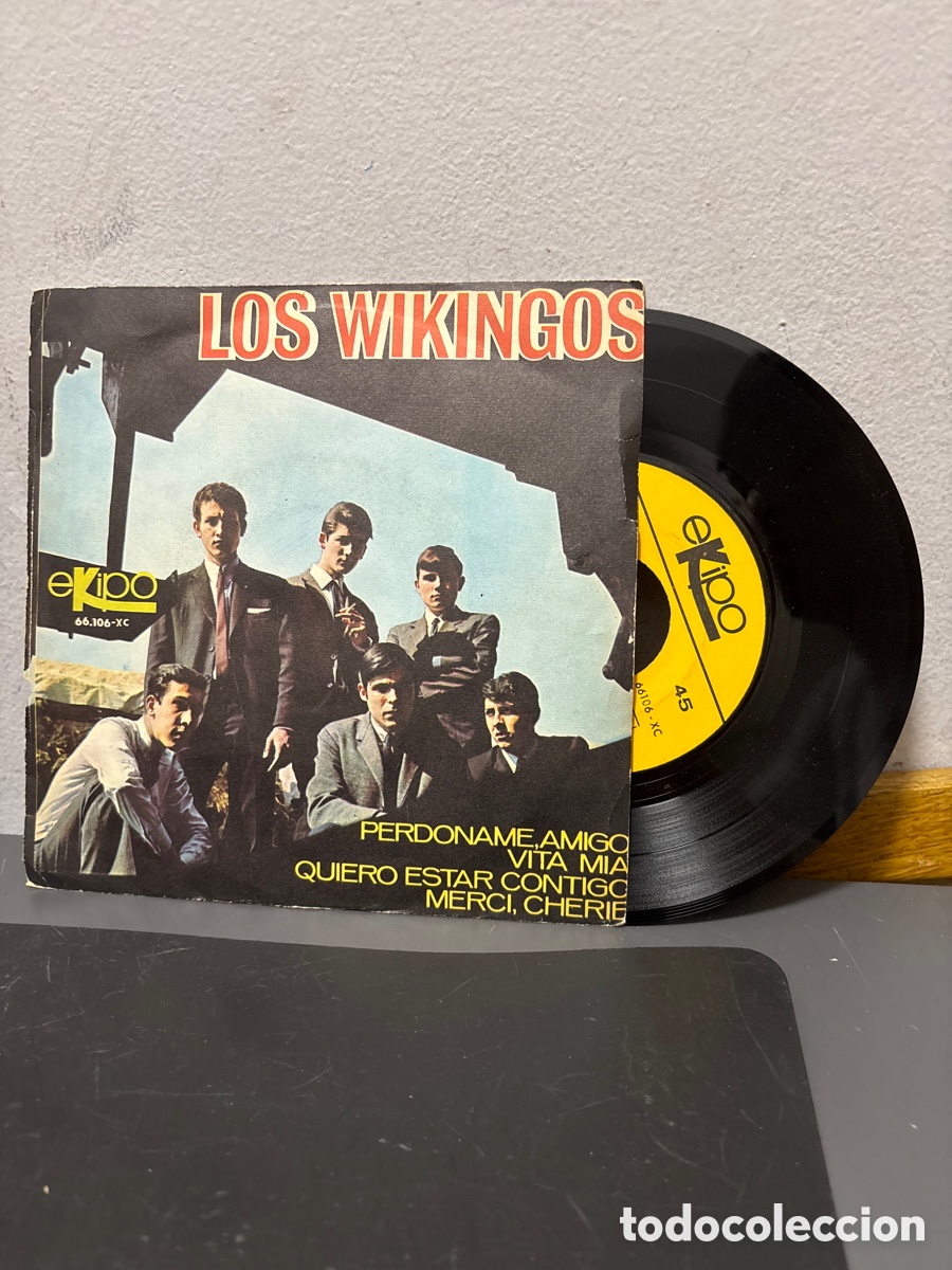 Discos de vinil: ANTIGUO EP LOS VIKINGOS ORIGINAL