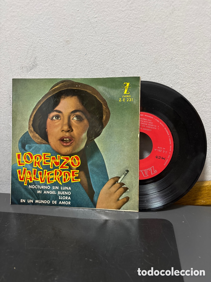 Discos de vinilo: ANTIGUO EP LORENZO VALVERDE ORIGINAL