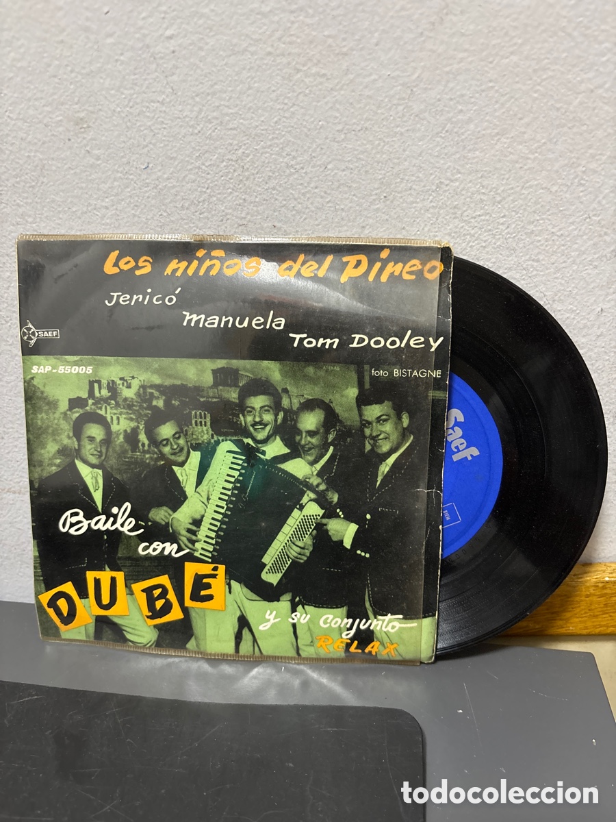 Discos de vinilo: ANTIGUO EP LOS NI&Ntilde;OS DEL PIREO ORIGINAL