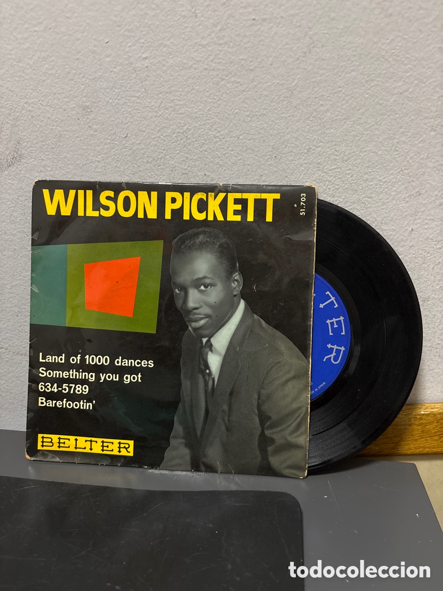 Discos de vinilo: ANTIGUO EP WILSON PICKETT ORIGINAL