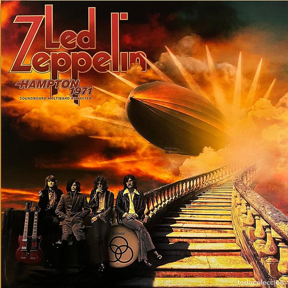 Discos de vinilo: LED ZEPPELIN HAMPTON 1971 LP VINILO DOBLE