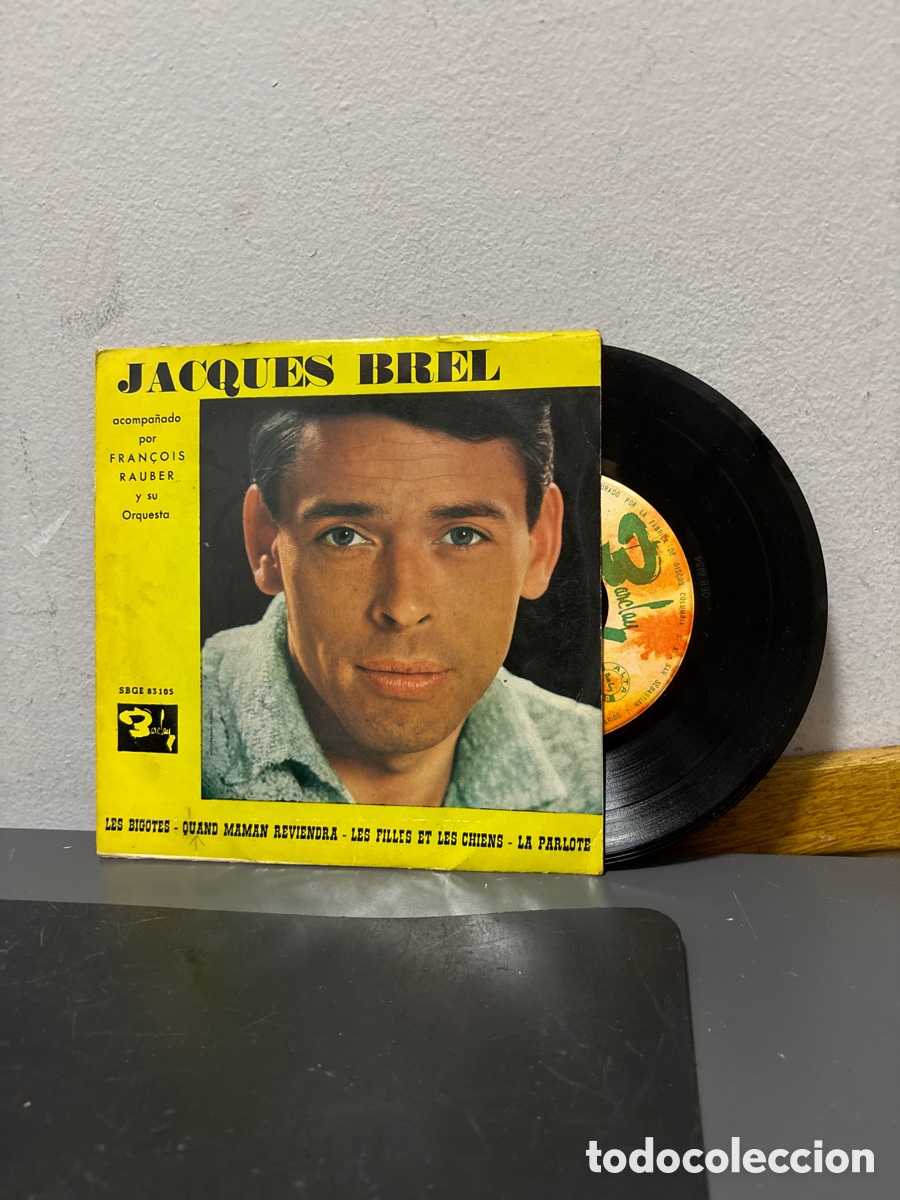 Discos de vinil: ANTIGUO EP JACQUES BREL ORIGINAL