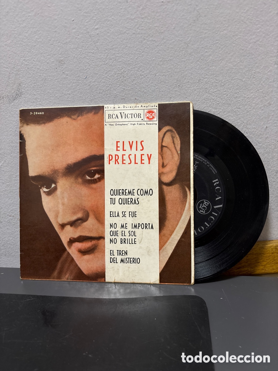 Discos de vinilo: ANTIGUO EP ELVIS PRESLEY ORIGINAL