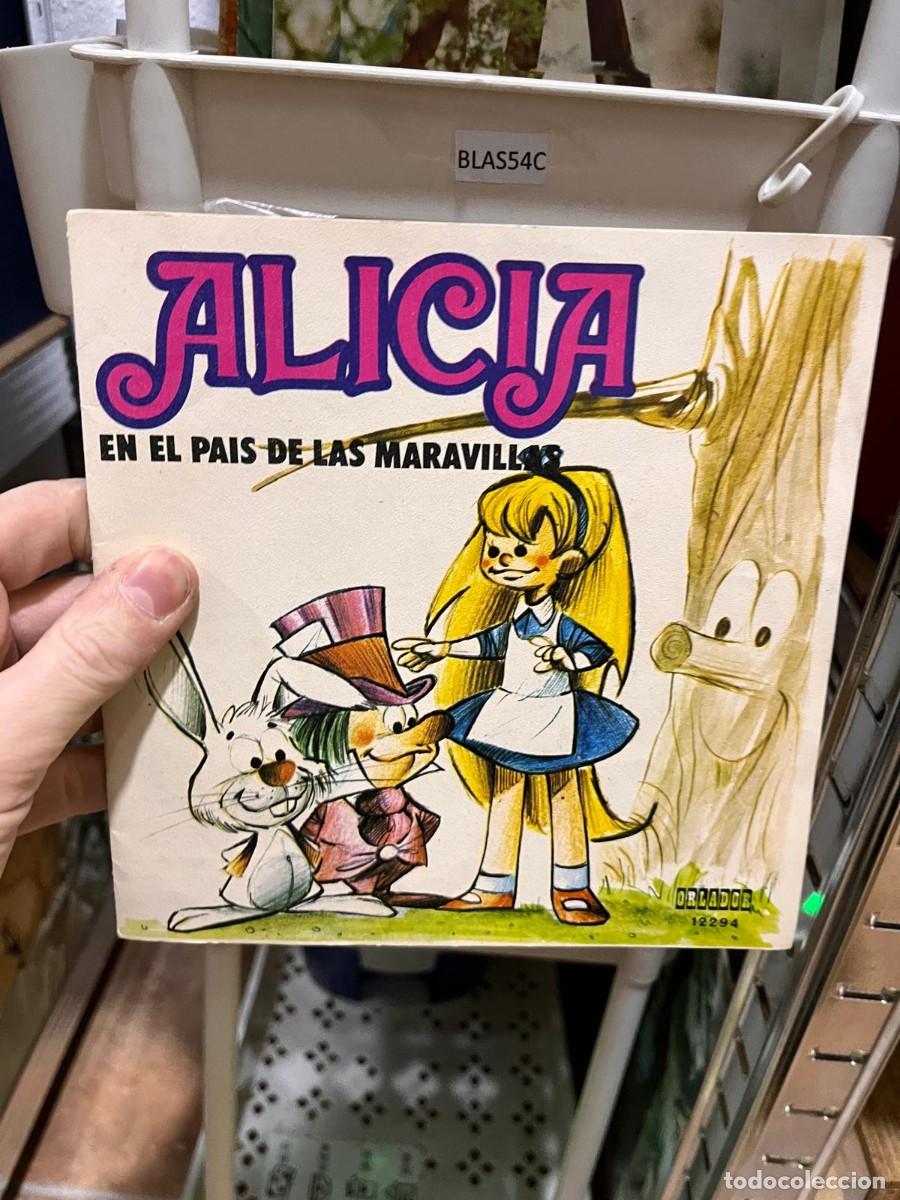 Discos de vinilo: BLAS54C VINILO EP -ALICIA EN EL PAIS DE LAS MARAVILLOS INCLUYE CUENTO ILUSTRADO
