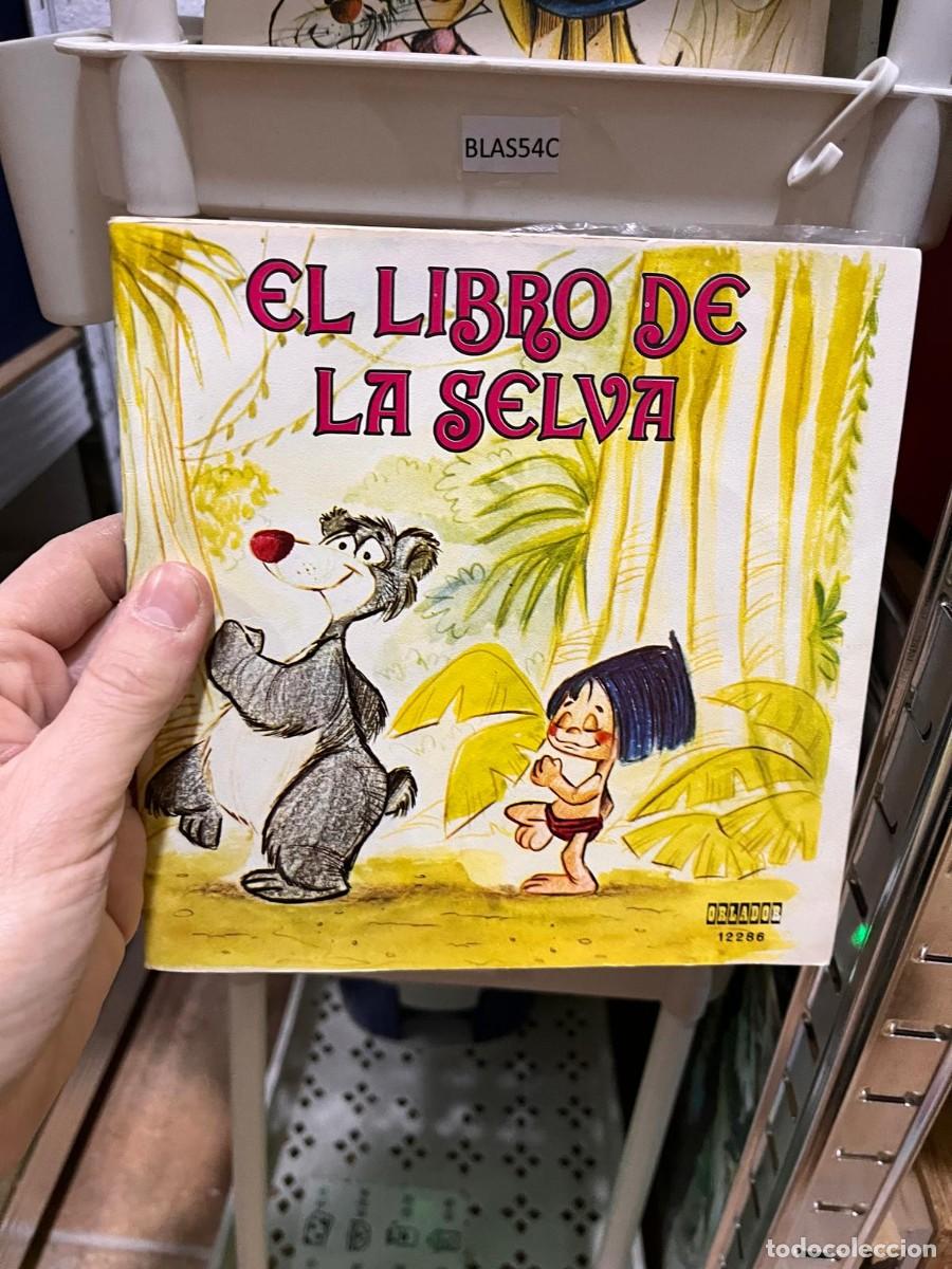 Discos de vinilo: BLAS54C VINILO EP -EL LIBRO DE LA SELVA INCLUYE CUENTO ILUSTRADO, CONTRAPORTADA RASGADA