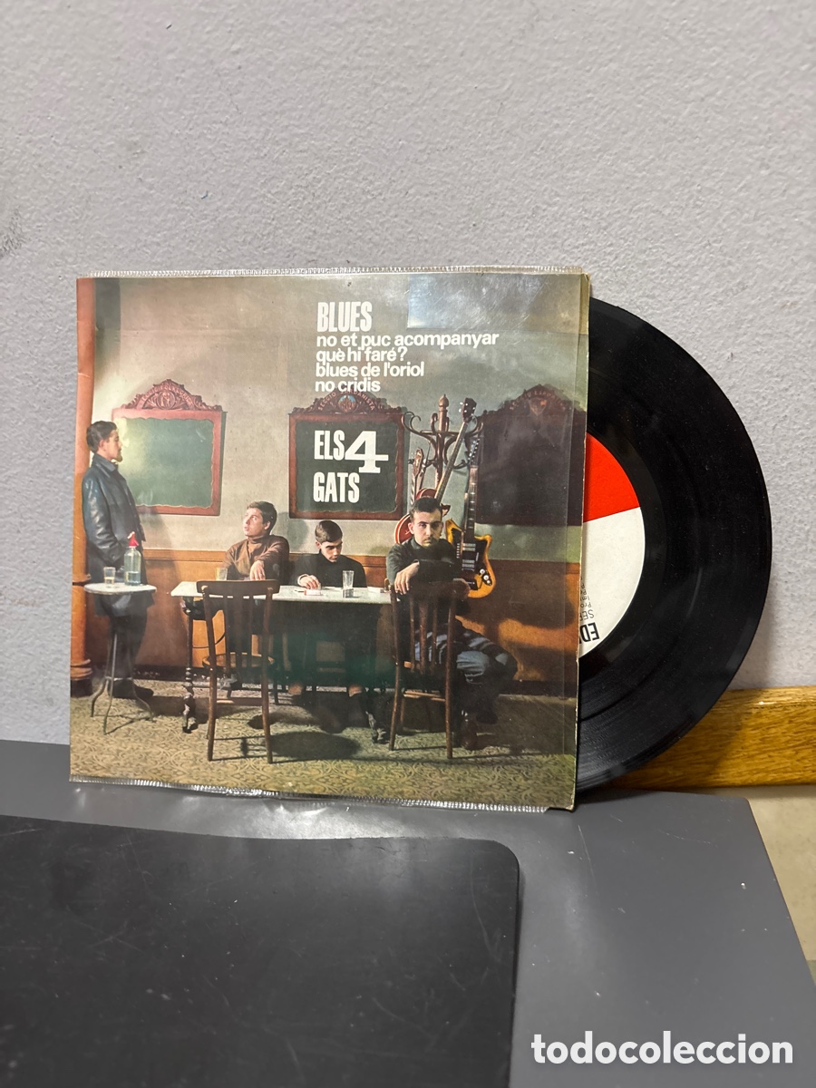 Discos de vinilo: ANTIGUO EP BLUES ELS 4 GATS ORIGINAL