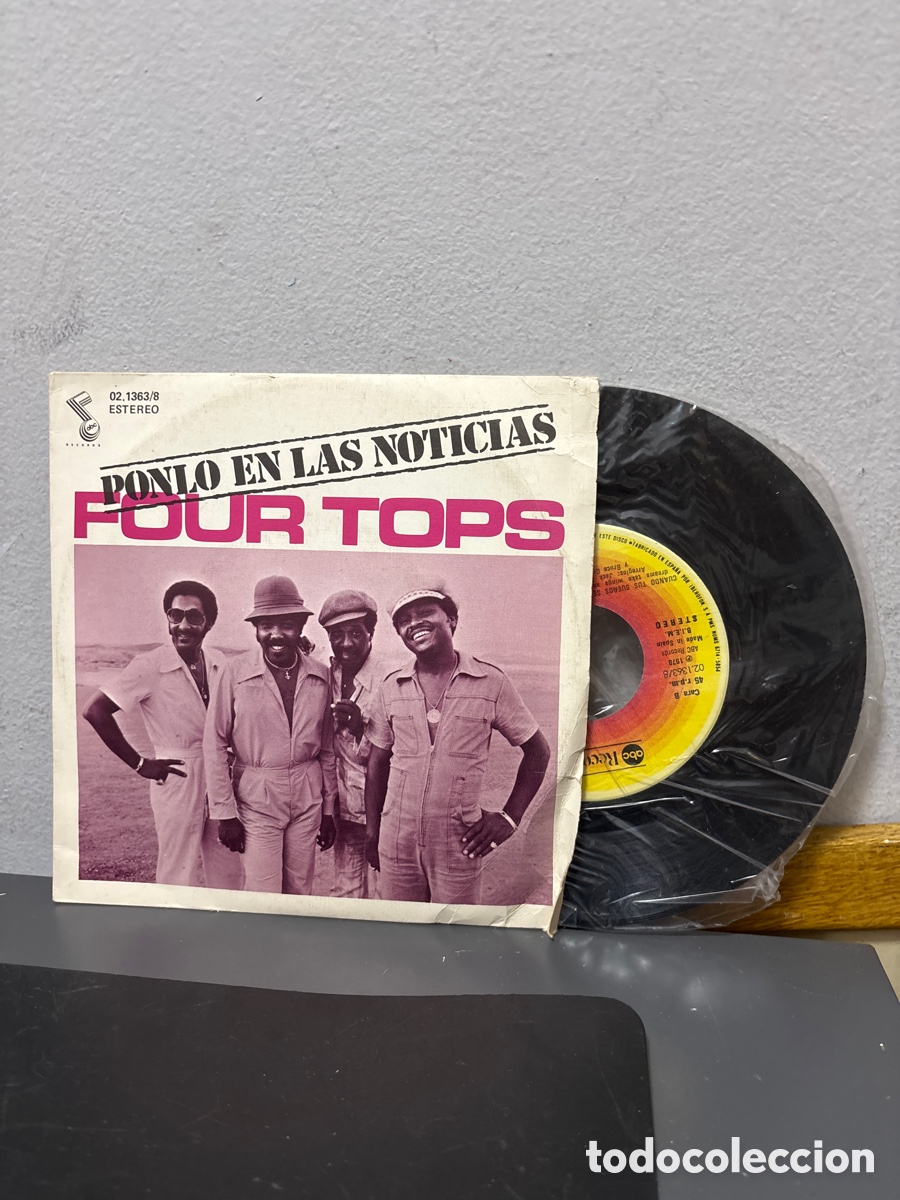 Discos de vinilo: ANTIGUO EP FOUR TOPS ORIGINAL