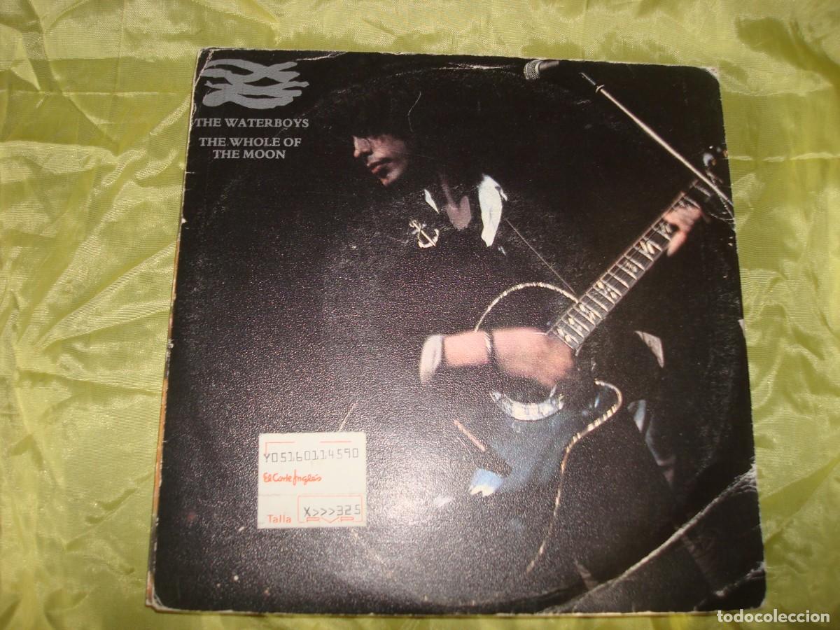 Discos de vinilo: THE WATERBOYS. THE WHOLE OF THE MOON / MEDICINE JACK. ISLAND, 1985. SPAIN