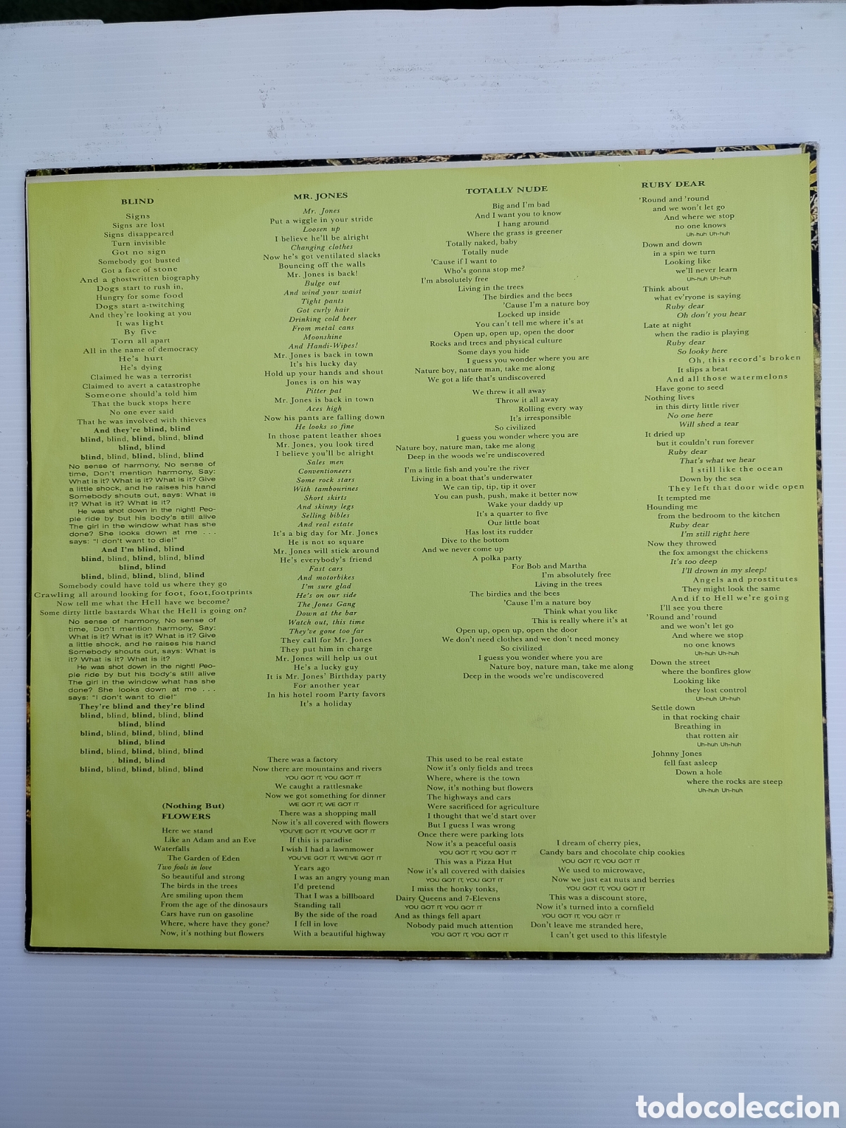 Discos de vinilo: Talking Heads LP Naked - Foto 3