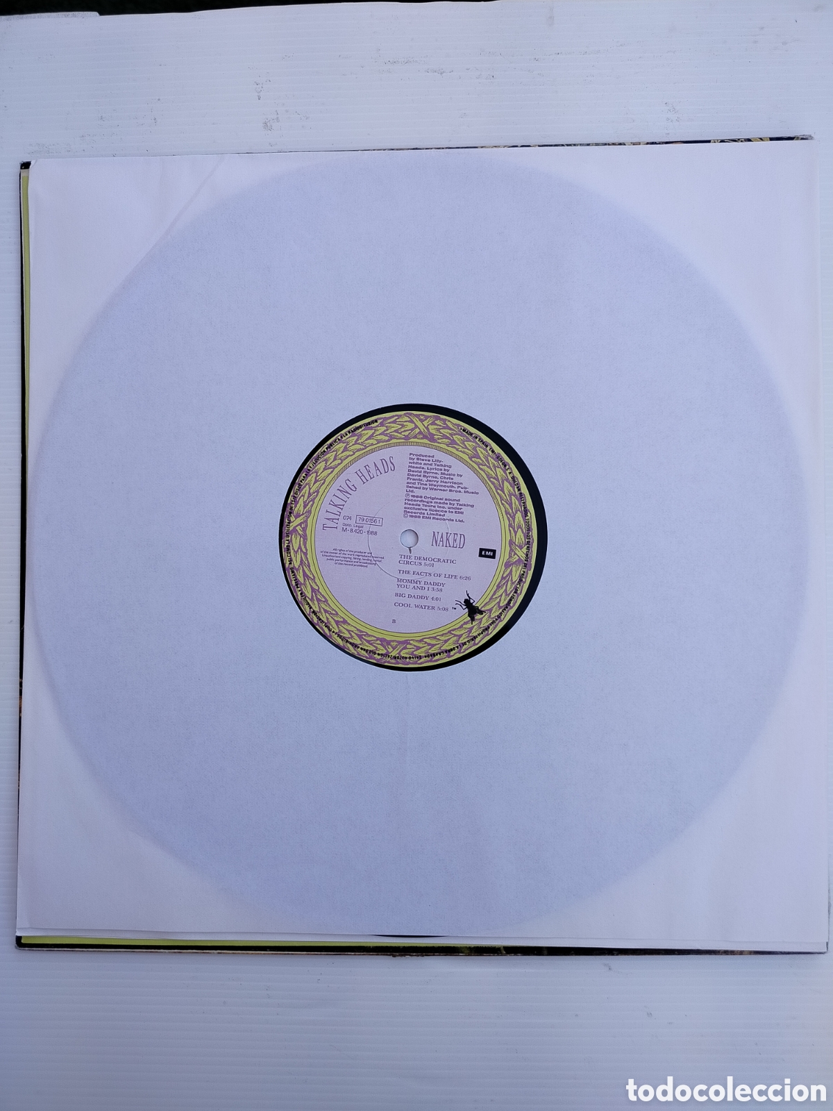 Discos de vinilo: Talking Heads LP Naked - Foto 5