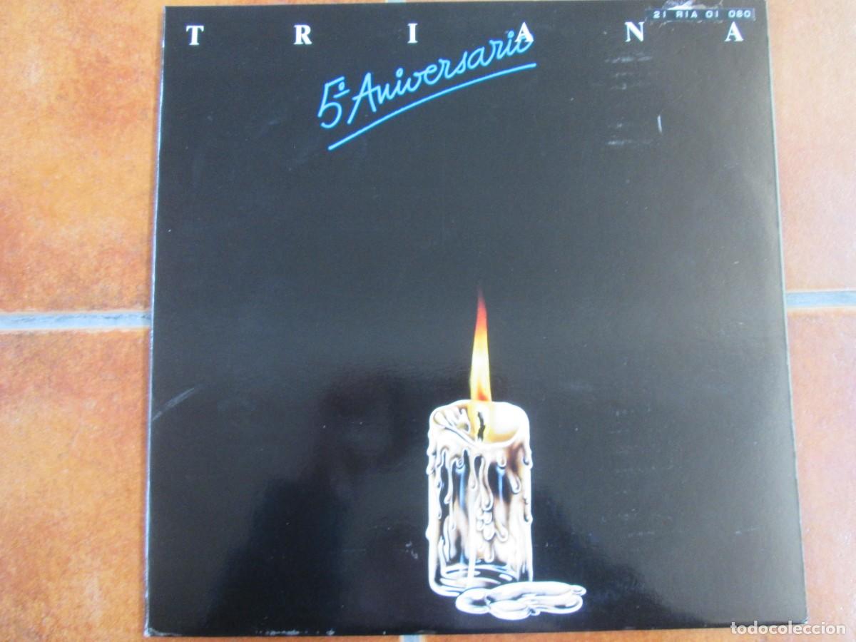 Discos de vinilo: TRIANA - 5&ordm; Aniversario. Doble LP, ed espa&ntilde;ola 12&rdquo; 1980. Lim Y Numerada. Impecable estado (NM)
