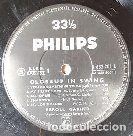 Discos de vinilo: Close-Up in Swing - Erroll Garner - Foto 3