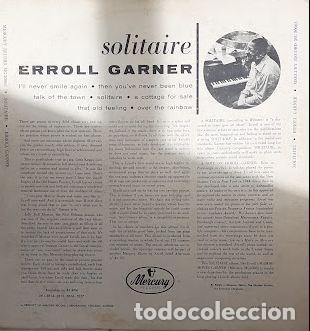 Discos de vinilo: Solitaire - Erroll Garner - Foto 2