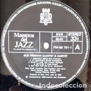 Discos de vinilo: The Test of Time - Bud Freeman - Foto 3