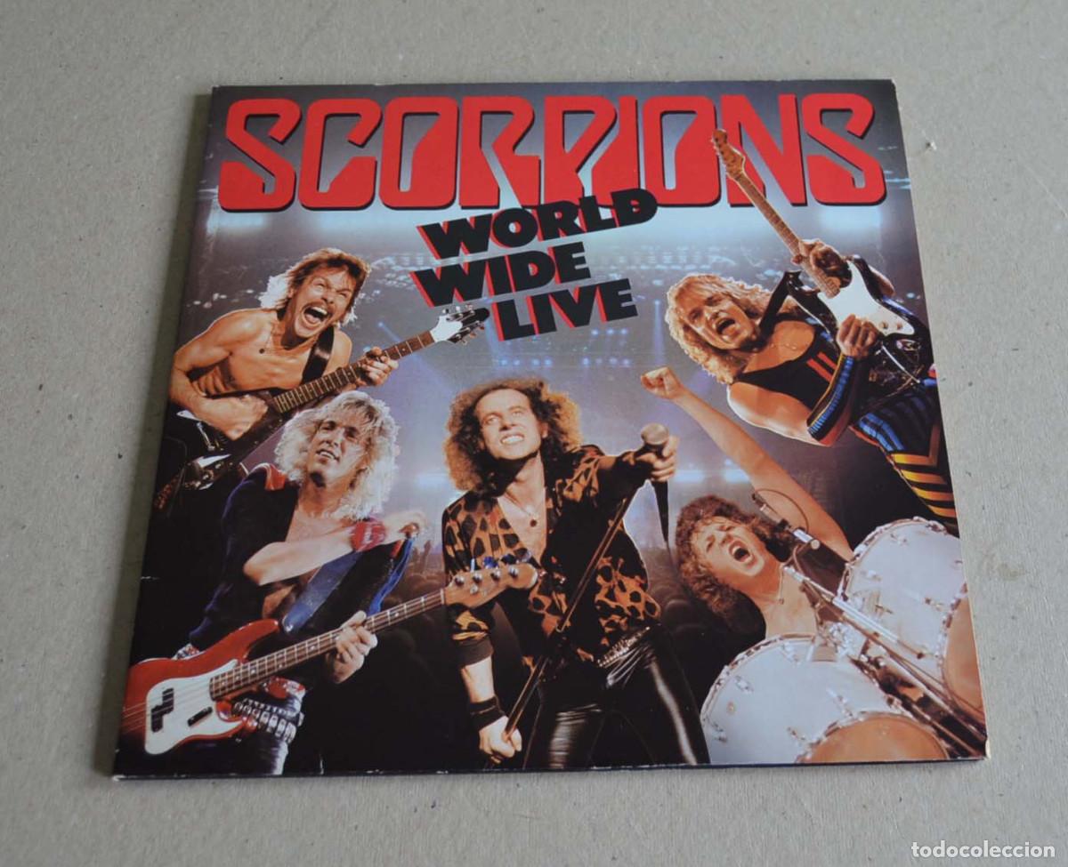Discos de vinilo: SCORPIONS - WORLD WIDE LIVE (DOBLE DISCO)