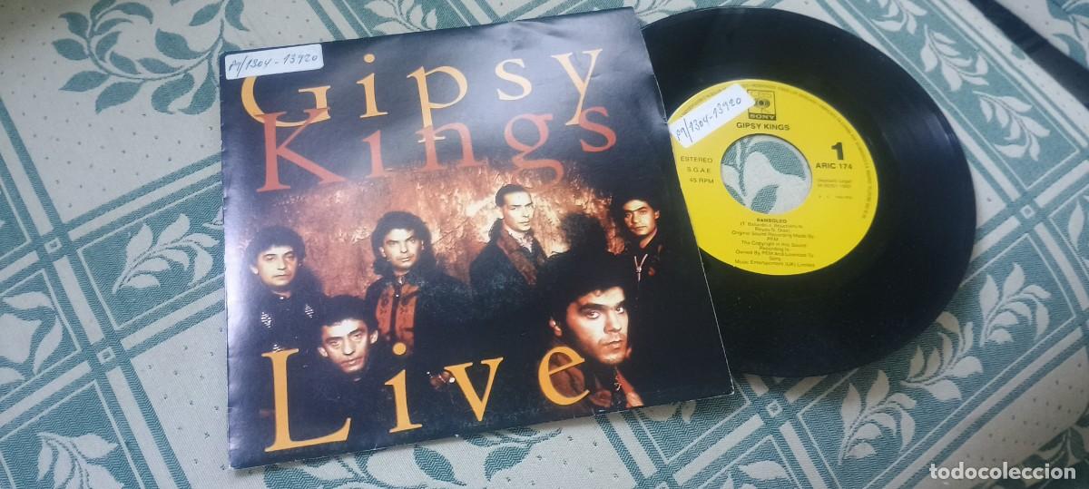 Discos de vinilo: Single(vinilo) -promoci&oacute;n- de GIPSY KINGS a&ntilde;os 90