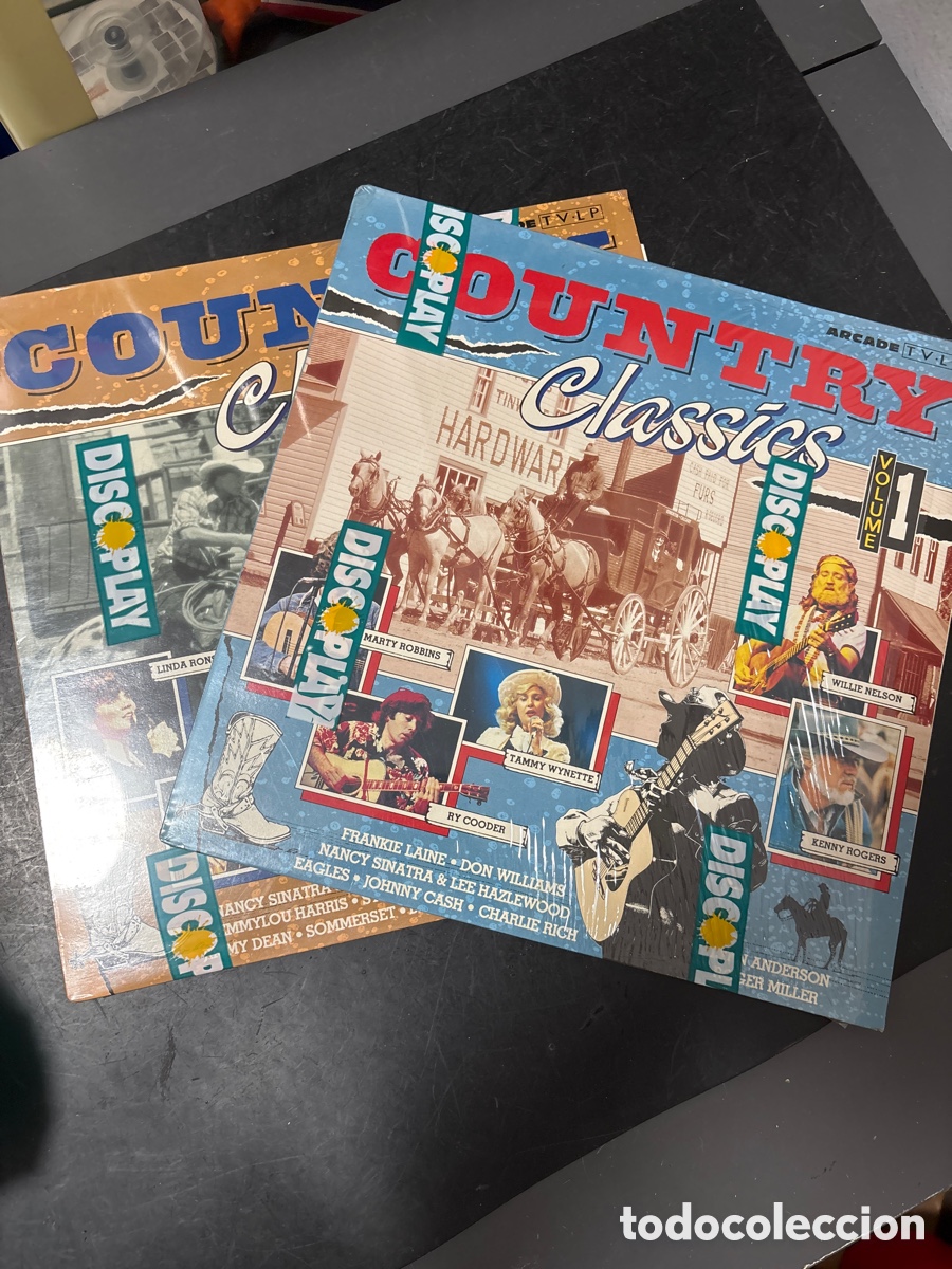 Discos de vinilo: ANTIGUOS 2 LP COUNTRY CLASSICS ORIGINAL
